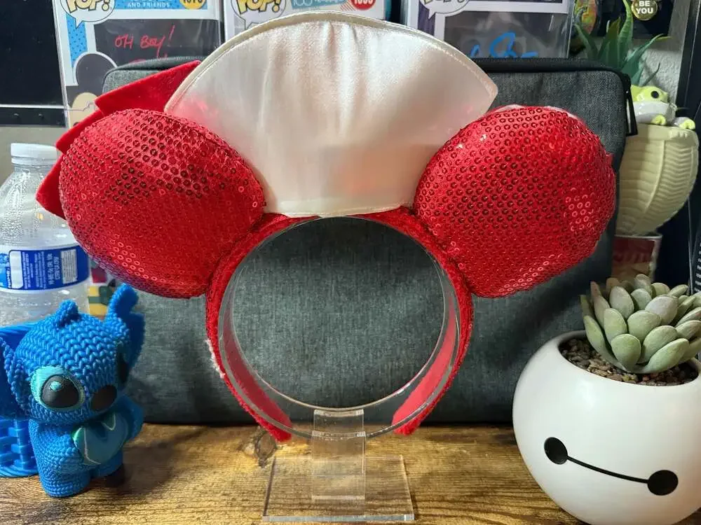 EUC Disney Parks Tokyo Queen of Hearts Alice in Wonderland Ear Headband